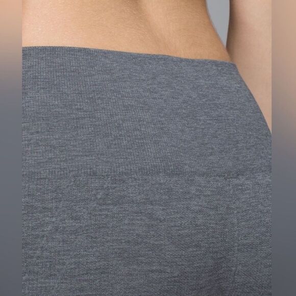 Lululemon In The Flow Crop Legging Heathered Gray - Picture 12 of 12